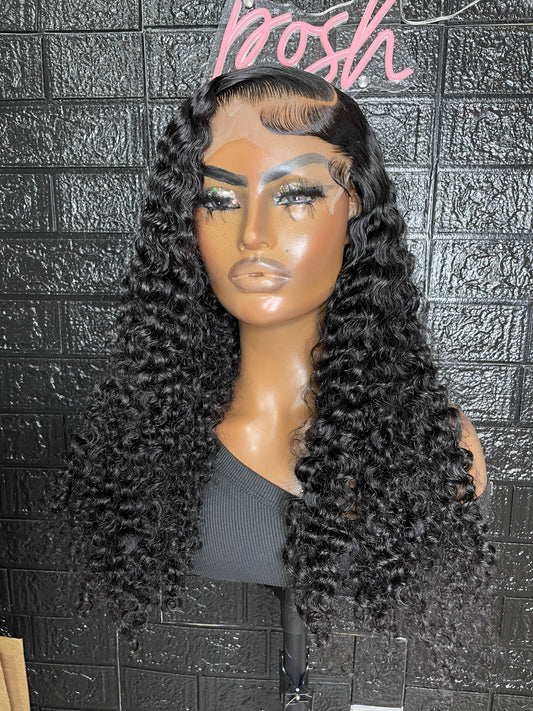 Miami Curly 5x5 Ready to Wear (Transparent)